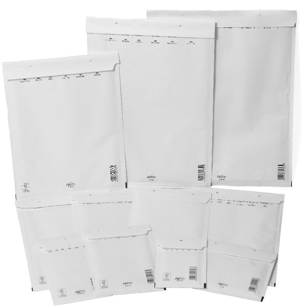 170x225mm fehér légpárnás tasak 13/C 170x225mm fehér légpárnás tasak 13/C