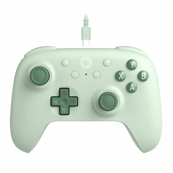 8BitDo Ultimate 2C Wired, PC (Windows), Mobil (Android), 1000Hz, Hall-Effect, green vezetékes kontroller
