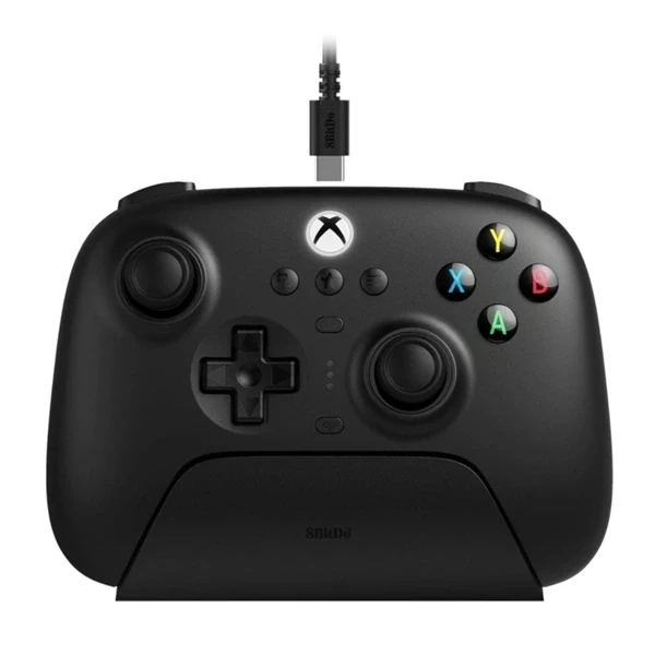 8BitDo Ultimate 3-mode Xbox Series X|S / Xbox One / PC / Mobil Hall-Effect fekete vezeték nélküli kontroller