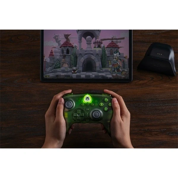 8BitDo Ultimate 3-mode Xbox Series X|S / Xbox One / PC / Mobil Hall-Effect jáde zöld vezeték nélküli kontroller