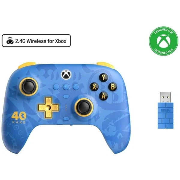 8Bitdo Ultimate 3-mode, Xbox Series X|S, Xbox One, PC, Mobil, Hall-Effect, Rare Edition vezeték nélküli kontroller