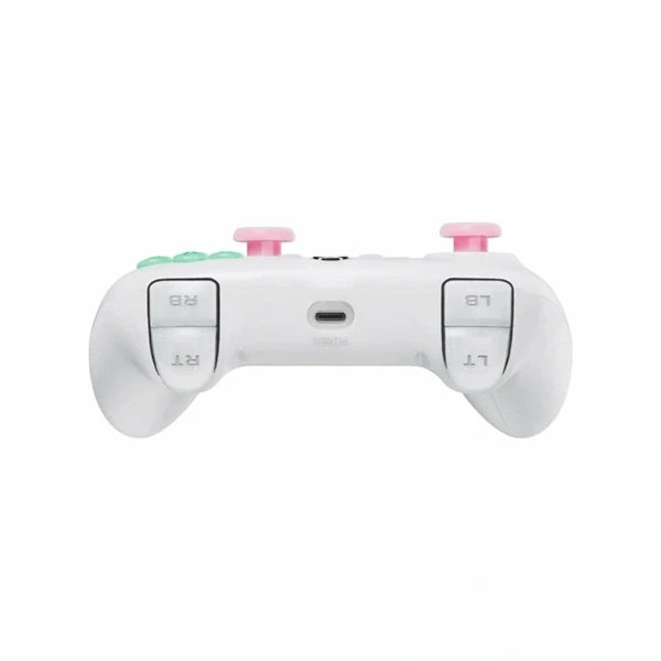 8Bitdo Ultimate Mini, Xbox Series X|S, Xbox One, PC, Official, Hall-Effect, áttetsző fehér vezetékes kontroller