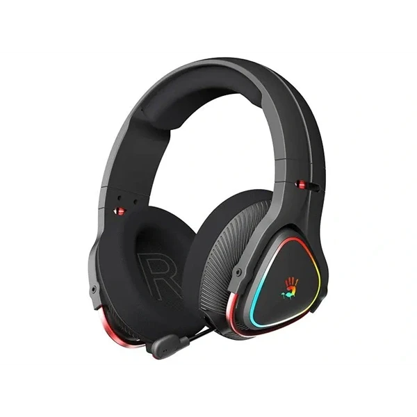 A4-Tech Bloody MR710 Multi-platform vezeték nélküli RGB fekete gamer headset