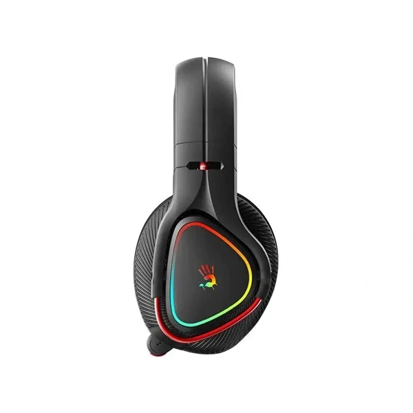 A4-Tech Bloody MR710 Multi-platform vezeték nélküli RGB fekete gamer headset