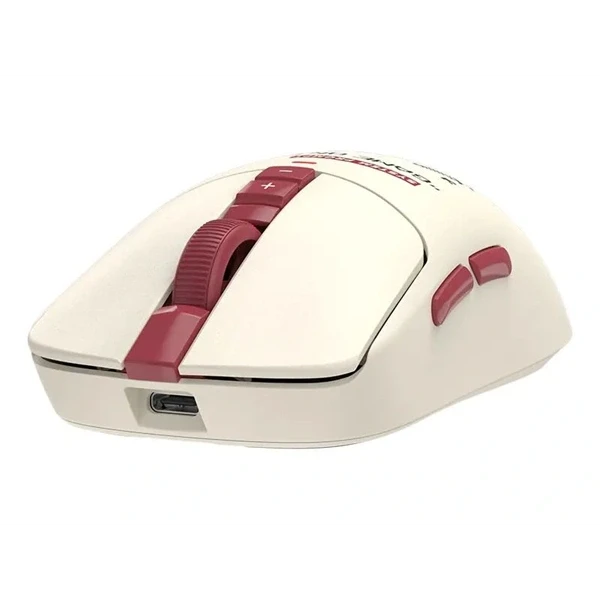 A4-Tech Bloody R72 Ultra Duo Pixels Red vezeték nélküli fehér gamer egér