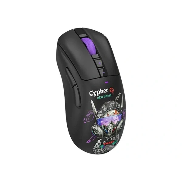 A4-Tech Bloody R73 Ultra Duo Cypher Ghost vezeték nélküli fekete gamer egér