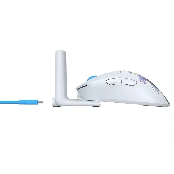 A4-Tech Bloody R73 Ultra Duo Nyx Mirage vezeték nélküli fehér gamer egér