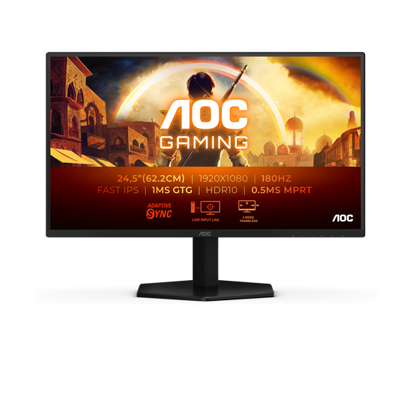 AOC 24,5" 25G42E FHD IPS 180Hz HDMI/DP gamer monitor