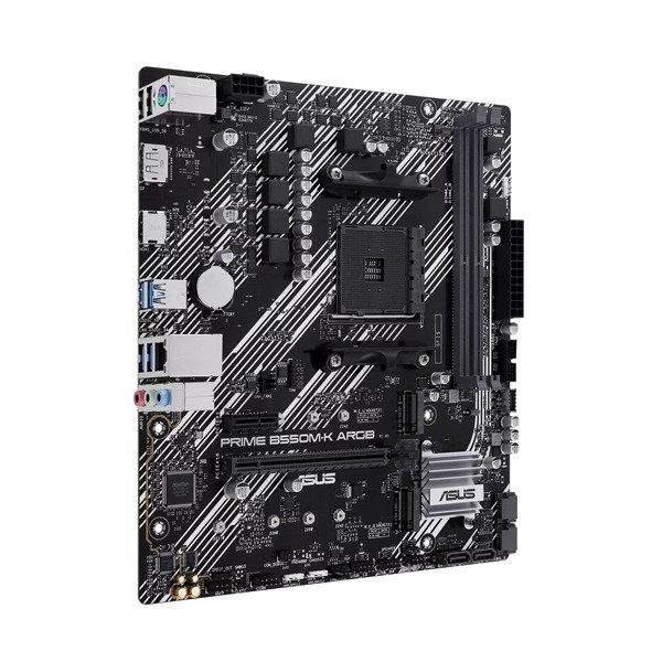 ASUS PRIME B550M-K ARGB AMD B550 SocketAM4 mATX alaplap