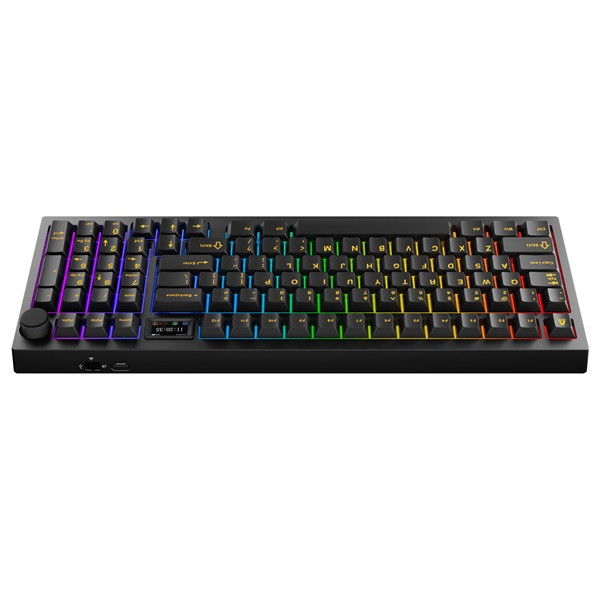 AVAX GM03 PRO 98% HUN Gasket RGB tri-mode mechanikus (Gateron piros switch) billentyűzet