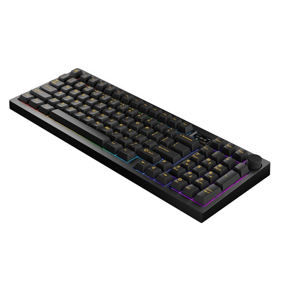 AVAX GM03 PRO 98% HUN Gasket RGB tri-mode mechanikus (Gateron piros switch) billentyűzet