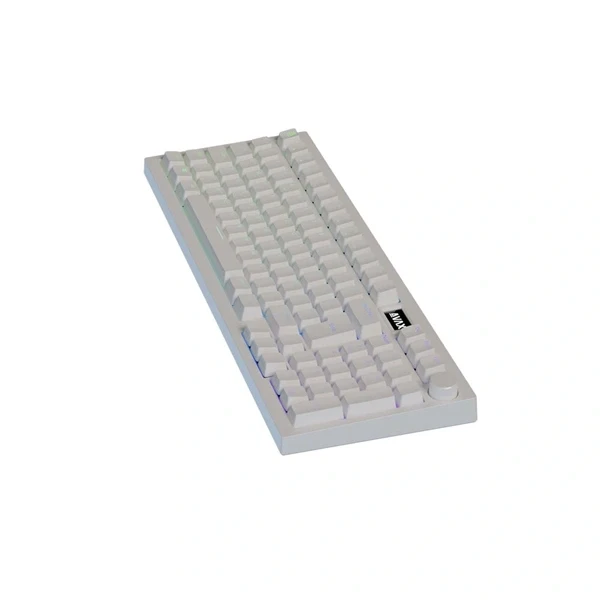 AVAX GM03 PRO 98% HUN tri-mode fehér mechanikus (Gateron yellow switch) billentyűzet