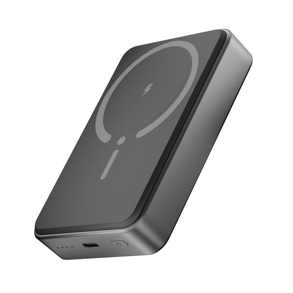 AVAX PB300 FREELY 15W Mágneses Vezeték nélküli Powerbank 10.000mAh + 20W USB-C (PD3.0), fekete