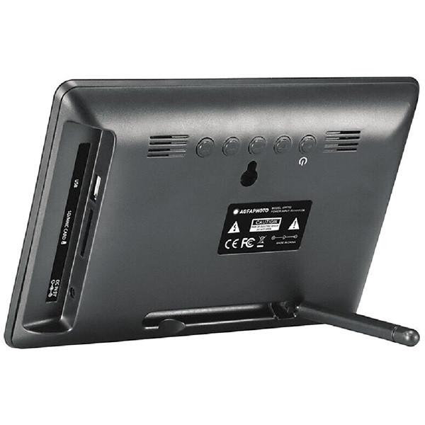 Agfa APF700 digitális 7" fekete képkeret