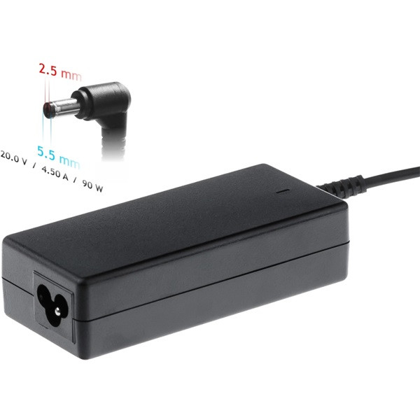 Akyga AK-ND-71 20V/4,5A/90W 5,5x2,5mm Lenovo notebook hálózati töltő Akyga AK-ND-71 20V/4,5A/90W 5,5x2,5mm Lenovo notebook hálózati töltő