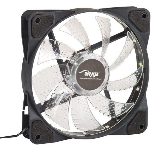 Akyga AW-12D-LED Rainbow LED 120mm ház hűtőventilátor Akyga AW-12D-LED Rainbow LED 120mm ház hűtőventilátor