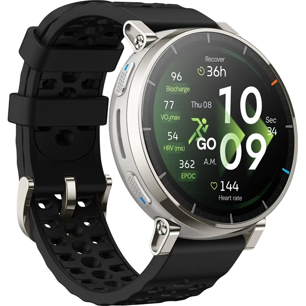 Amazfit Active 3 Premium NFC ezüst okosóra