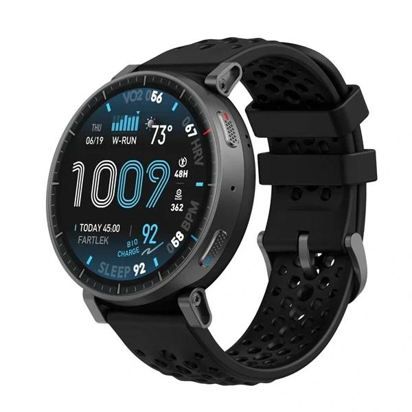 Amazfit Active MAX NFC fekete okosóra
