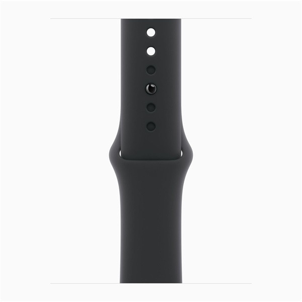 Apple Watch S11 GPS-es (42mm) kozmoszfekete alumínium tok, fekete M/L sportszíjas okosóra