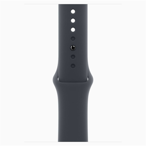 Apple Watch SE3 GPS-es (44mm) éjfekete alumínium tok, éjfekete M/L sportszíjas okosóra