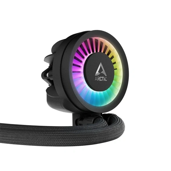 Arctic Liquid Freezer III Pro 280 A-RGB fekete vízhűtéses processzor hűtő