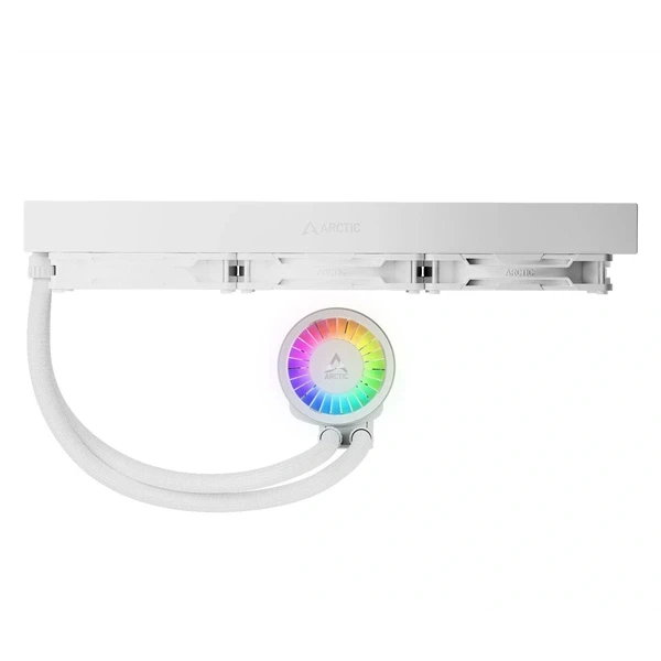 Arctic Liquid Freezer III Pro 420 A-RGB fehér vízhűtéses processzor hűtő