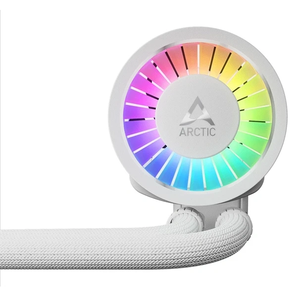 Arctic Liquid Freezer III Pro 420 A-RGB fehér vízhűtéses processzor hűtő