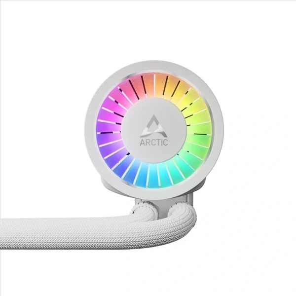 Arctic Liquid Freezer III Pro 420 A-RGB fehér vízhűtéses processzor hűtő