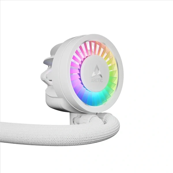 Arctic Liquid Freezer III Pro 420 A-RGB fehér vízhűtéses processzor hűtő