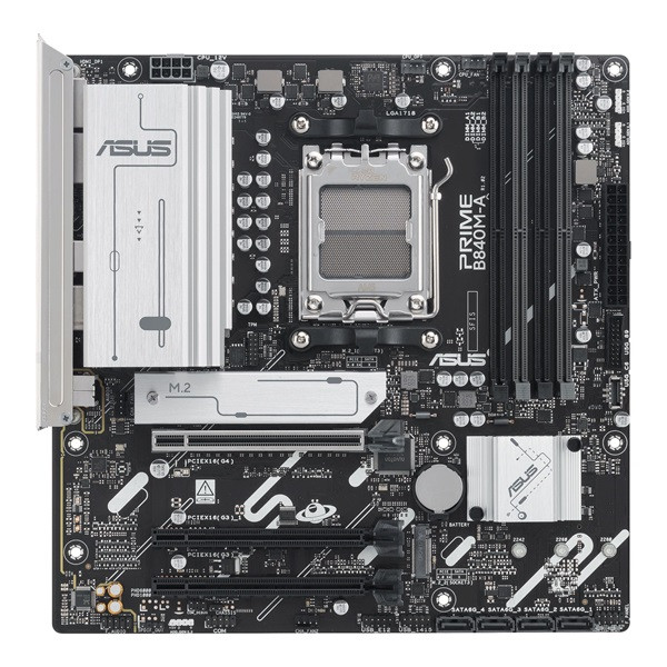 Asus PRIME B840M-A-CSM AMD B840 AM5 mATX alaplap