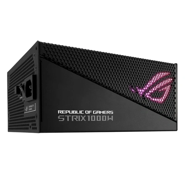 Asus ROG Strix 1000W 80+ Gold Aura Edition ventillátorral moduláris tápegység