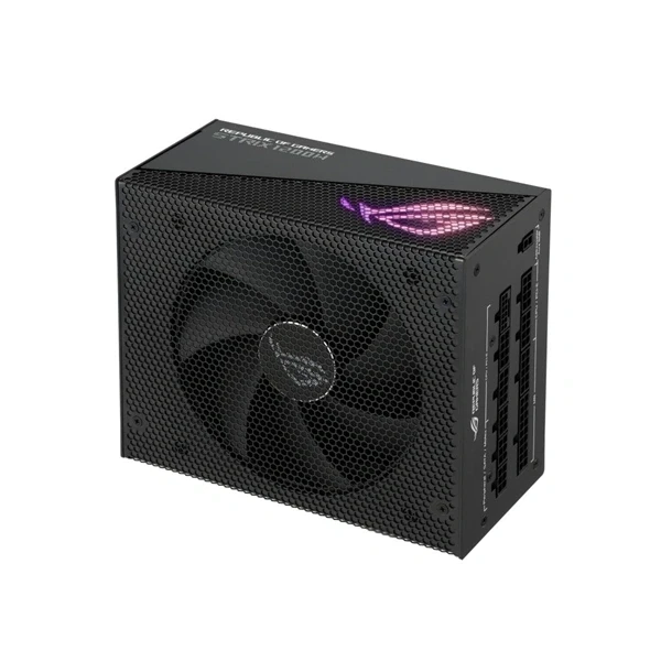 Asus ROG Strix 1200W 80+ Gold Aura Edition ventillátorral moduláris tápegység