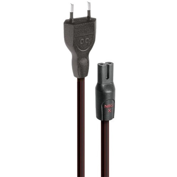 AudioQuest NRG-X2 NRGX2EU01 1m C7 piskóta - Schuko hálózati kábel AudioQuest NRG-X2 NRGX2EU01 1m C7 piskóta - Schuko hálózati kábel