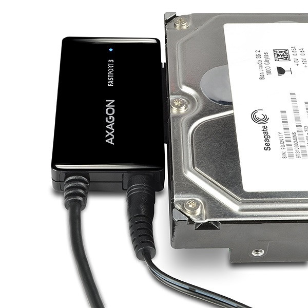 Axagon ADSA-FP3 USB 3.0 - SATA3 2,5" / 3,5" / 5,25" HDD / SSD / ODD adapter