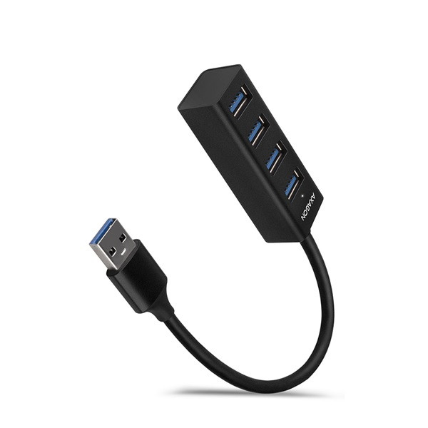 Axagon HUE-M1A 4 portos USB3.0 mini HUB Axagon HUE-M1A 4 portos USB3.0 mini HUB