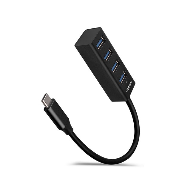 Axagon HUE-M1C 4 portos USB3.0 mini HUB Axagon HUE-M1C 4 portos USB3.0 mini HUB