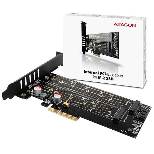 Axagon PCEM2-D PCI-Express - NVME+NGFF M.2 adapter Axagon PCEM2-D PCI-Express - NVME+NGFF M.2 adapter