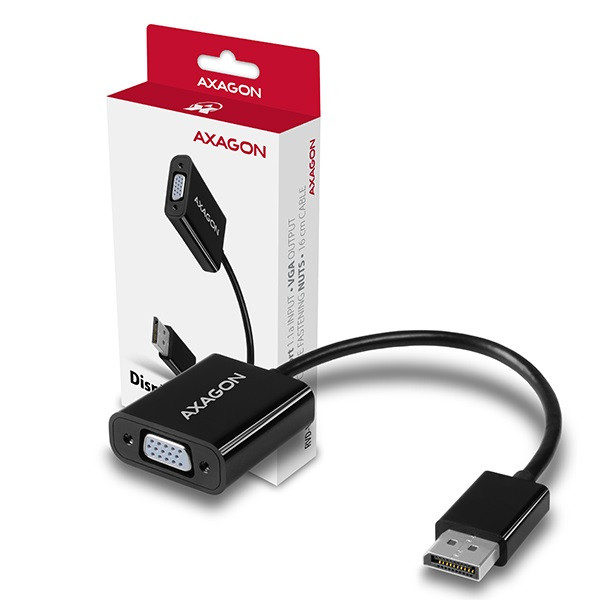 Axagon RVD-VGN Displayport - VGA adapter Axagon RVD-VGN Displayport - VGA adapter