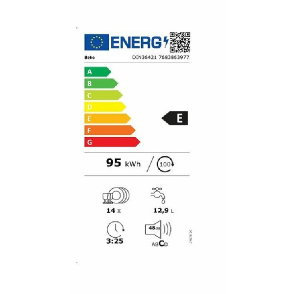Beko DIN36421 beépíthető 14 terítékes mosogatógép Beko DIN36421 beépíthető 14 terítékes mosogatógép
