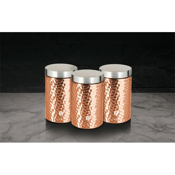 Berlinger Haus BH/6727 rózsaarany 3 részes tároló szett