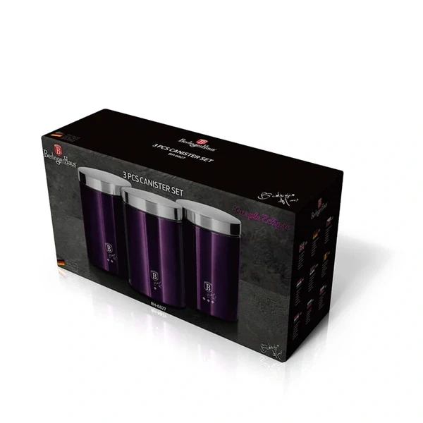 Berlinger Haus BH/6827 lila 3 részes tároló szett Berlinger Haus BH/6827 lila 3 részes tároló szett