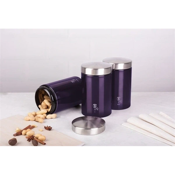 Berlinger Haus BH/6827 lila 3 részes tároló szett Berlinger Haus BH/6827 lila 3 részes tároló szett