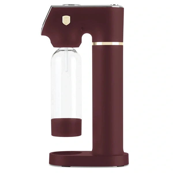 Berlinger Haus BH/8555 matt bordó szódagép 2 palackkal