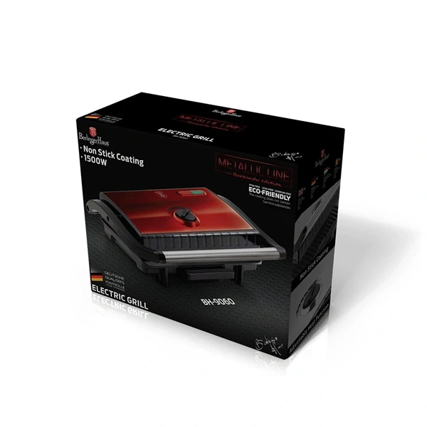 Berlinger Haus BH/9060 burgundi elektromos grill Berlinger Haus BH/9060 burgundi elektromos grill