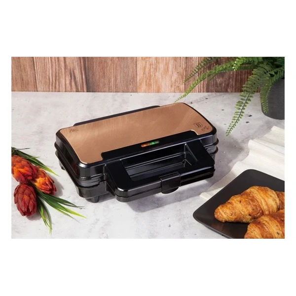 Berlinger Haus BH/9143 rózsaarany- fekete szendvicssütő Berlinger Haus BH/9143 rózsaarany- fekete szendvicssütő