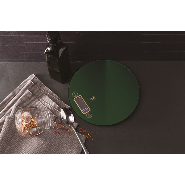 Berlinger Haus BH/9429 smaragdzöld konyhai mérleg