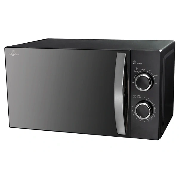 Berlinger Haus BH/9626 700W 20L fekete mechanikus mikrohullámú sütő