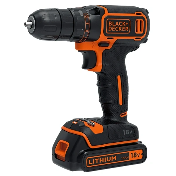 Black&Decker BDCDC18B-QW 18V 1.5Ah Li-Ion akkus fúrócsavarozó