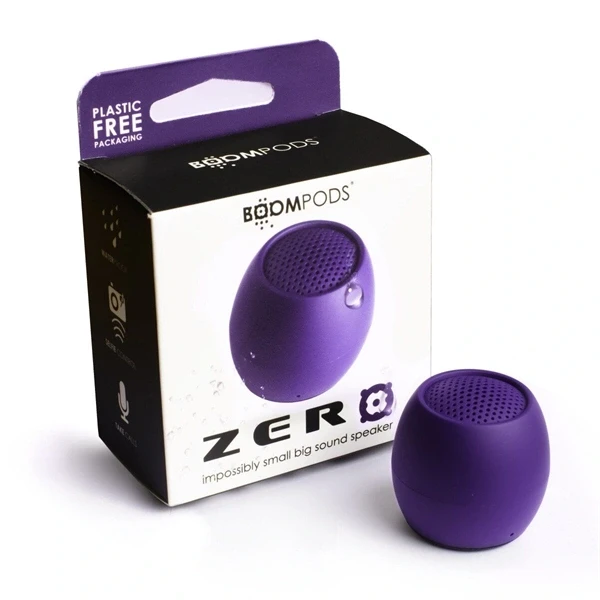 Boompods Zero Speaker lila bluetooth hangszóró