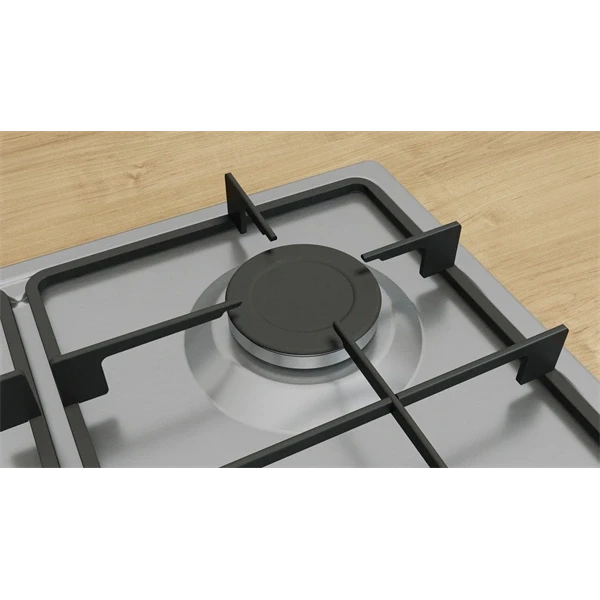 Bosch PGP6B5K60 inox, beépíthető, gáz, főzőzóna:4, beépíthető méret: 58,2cm, főzőlap